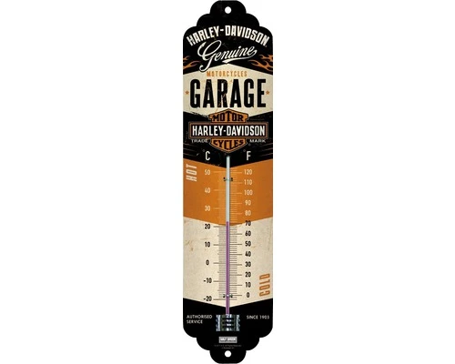 Nostalgic Art NOSTALGIC-ART Thermometer Harley-Davidson Garage 6,5x28 Cm