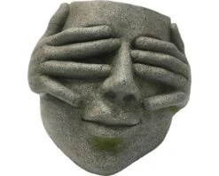 Bloempot Gezicht 26x27x24 Cm