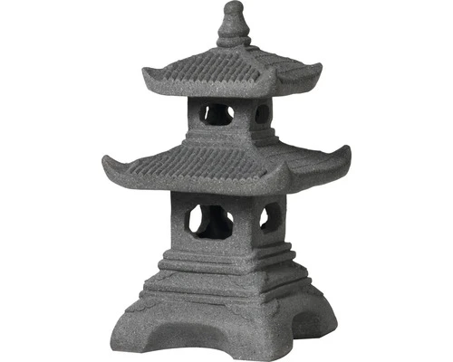 Decoratiefiguur Pagode 30x30x50 Cm