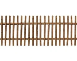 Verticaal Hek 250 X 79 Cm, Geïmpregneerd